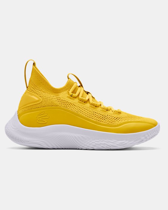 Curry Flow 8 Basketball Shoes, Yellow, pdpMainDesktop image number 0